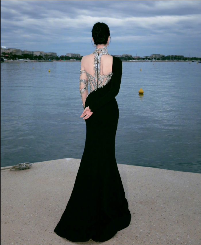 Phạm Băng Băng được khen ngợi như một 'viên đá quý đen' trong đêm tiệc tại Cannes 2023 - Ảnh 5